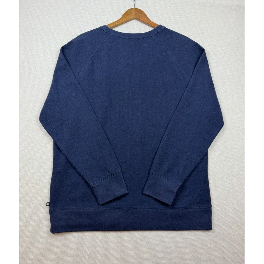 Banana Republic Navy Blue Crewneck Pullover Shirt Men's‎ XL Preppy Thermal